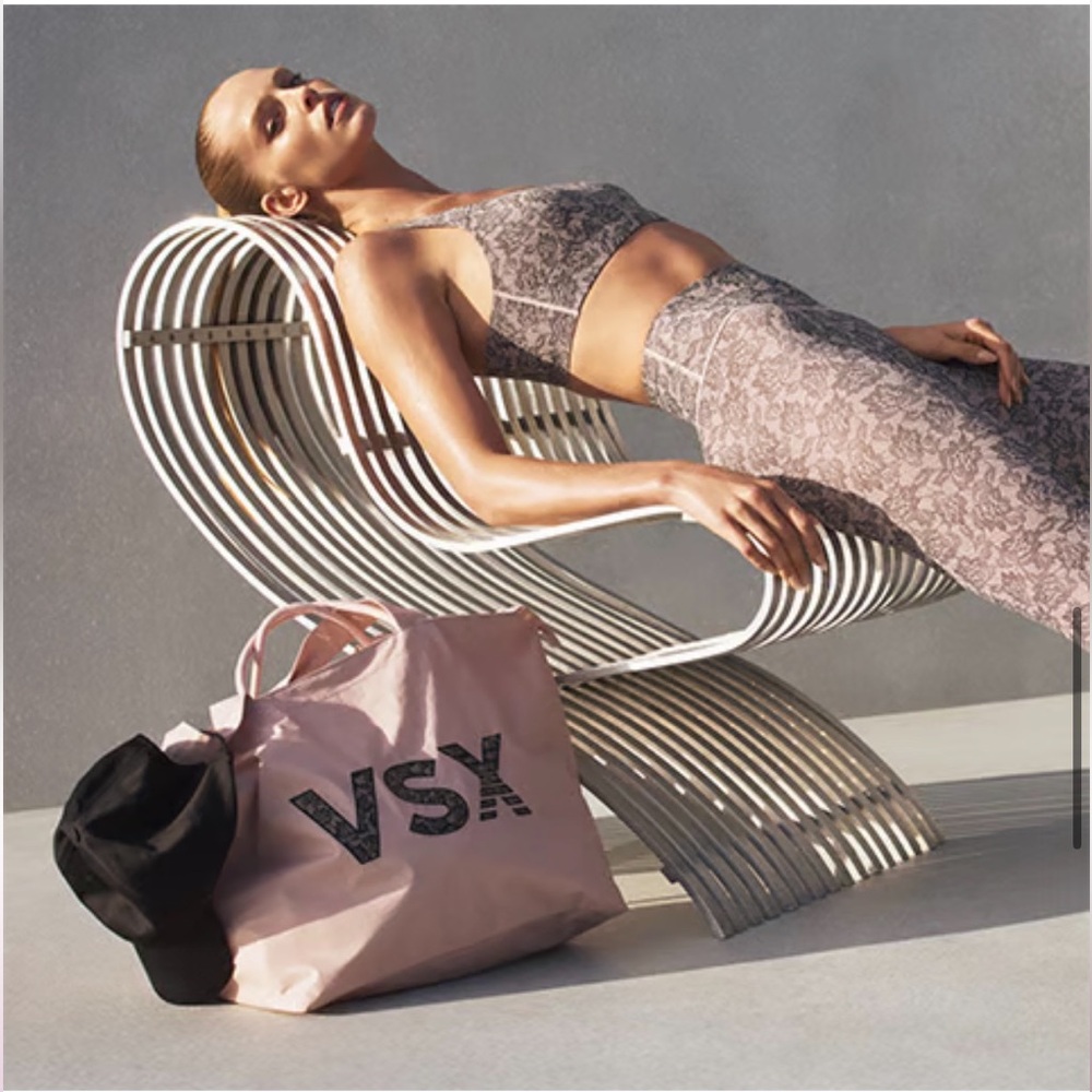 NWT Victorias Secret VSX Pink Logo Tote Bag